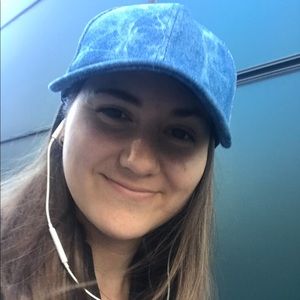 Zara Denim Tie Dye Hat / Cap